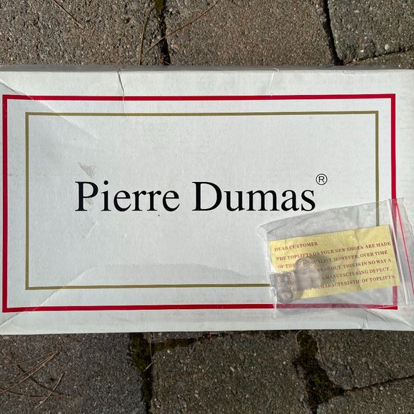 Pierre Dumas Black Glitter Clear Acrylic Heels - Picture 10 of 11